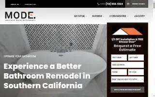 MODE Renovation of Corona website