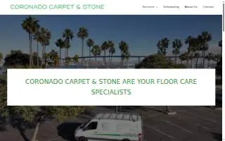 Coronado Carpet and Stone website