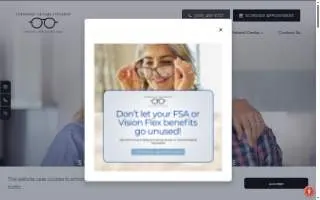 Coronado Eye Care Optometry website