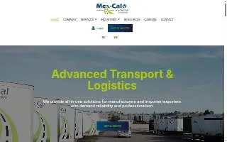 Mex-Cal Truckline - San Diego Trucking of Coronado website