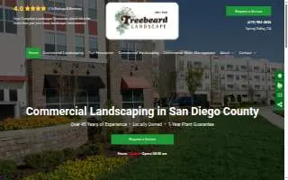Treebeard Landscape Inc of Coronado website