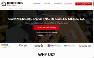 Costa Mesa Roofing & Commercial Roofer