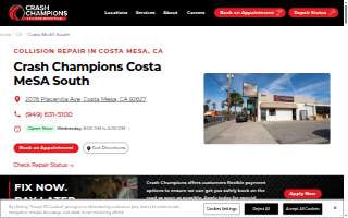 Crash Champions Collision Repair Costa Mesa South