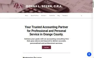 Donna Stern CPA website
