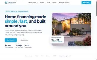 Elliot Laurance at EMortgage Capital website