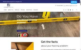 Flooring Detective website