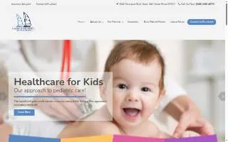 Harbor Pediatrics of Costa Mesa website