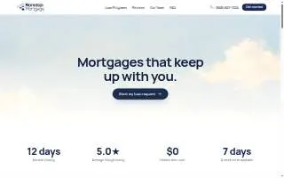 Nonstop Mortgage website