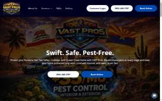Vast Pros website