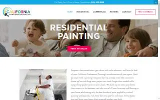 California Professional Painting website