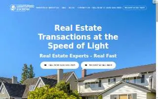 Lightspeed Escrow website