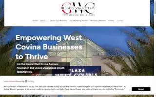 The Greater West Covina Business Association website
