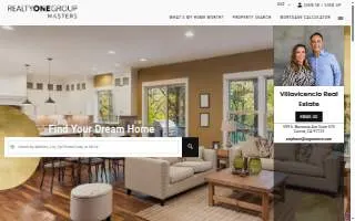 Villavicencio Real Estate website