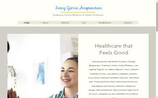 Jenny Garcia Acupuncture website