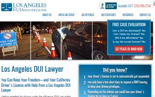 Los Angeles DUI Attorney of Cudahy