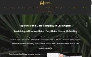 Harwell Fencing & Gates website