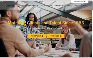 Certified Employment Group website