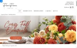 FloriFlora Florist website