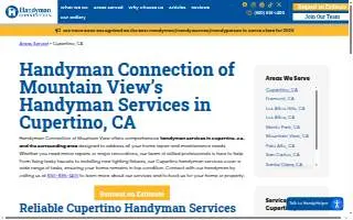 Handyman Connection of Mountain View website