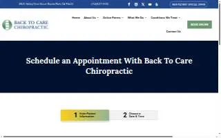 Back to Care Chiropractic of Cypress website