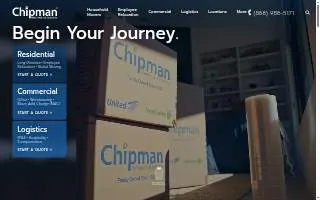 Chipman Relocation & Logistics - Agent for United Van Lines website