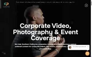 Corcino Productions of Cypress website