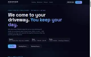 Atlas Auto Salon website