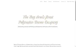 Manuia Polynesian Revue website