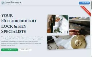 Reliable Daly City locksmith website