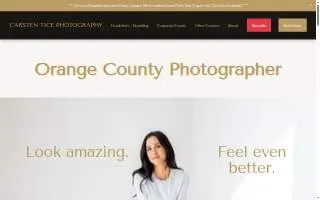 Carsten Tice Photography website