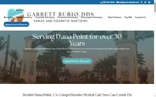 Garrett Rubio, DDS website