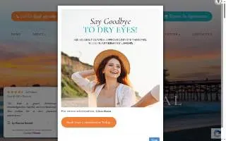 Seaside Eyecare Optometry of Dana Point website