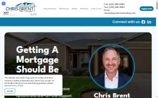 Chris Brent, Mortgage Broker NMLS #238564 website