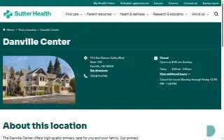 Danville Center website