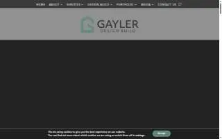 Gayler Design Build website