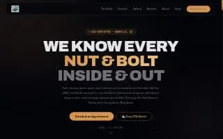 Old Town Auto Service website