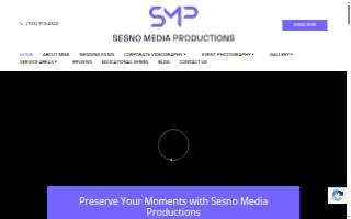 Sesno Media Productions of Danville website