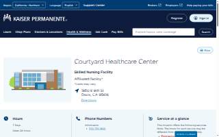 Courtyard Healthcare Center