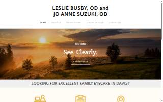 Davis Optometry website
