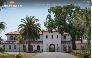 Great Bear Vineyards of Davis website