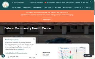 Clinica Sierra Vista - Delano Community Health Center