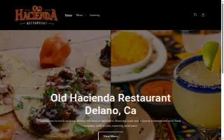 Old Hacienda Restaurant website