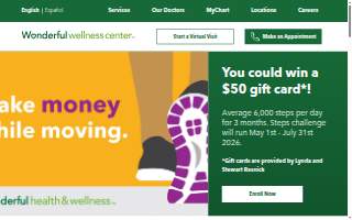 Wonderful Wellness Center (for Company Employee and Dependents)