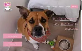 Barking Bubbles Spa website