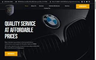 Bash Autoworx Porsche, Audi and BMW Repair website