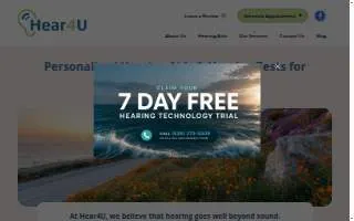 Hear4U website