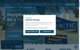 Dinuba Chiropractic website
