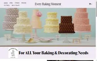Every Baking Moment website