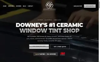 Downey Tinting website