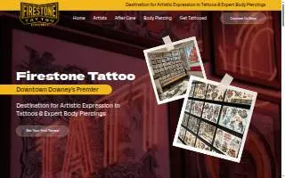 Firestone Tattoo of Downey website
